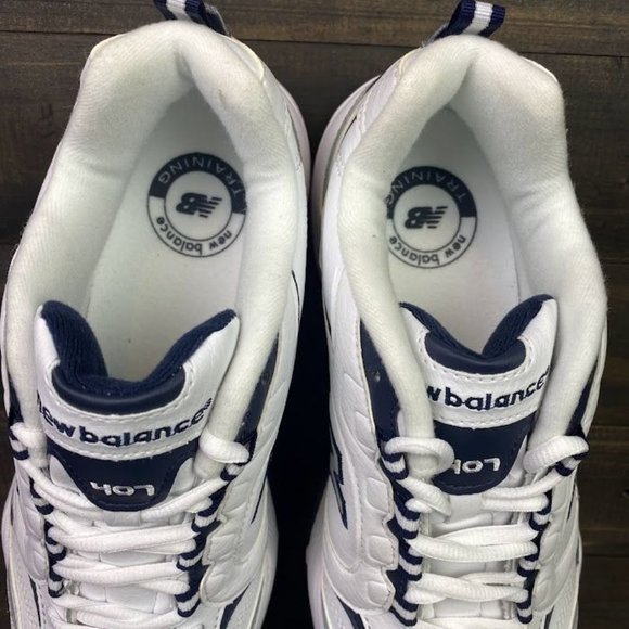 NEW BALANCE 407 Men's Size 8 2E White Navy MX407WN Low Casual Sneakers Shoes - Picture 8 of 9